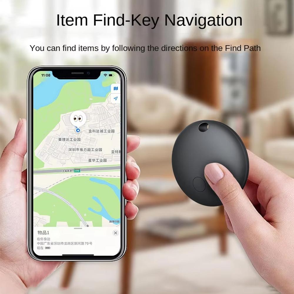 Mini Smart Tag Tracker Device for Key Finder Bike/Bag Anti-Lost ITag Tracker MFI Rated Locator for Apple/Google GPS Locator