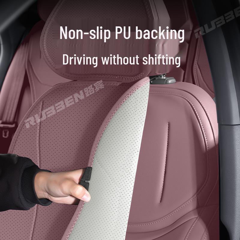 XPeng M03/P7/P7+/G6/G7 All-Season Napa Leather Seat Cushion Cover
