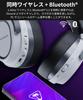 Turtle Beach Stealth 700 Gen 3 Gaming Dual Compatible with 60mm AI Noise Battery Life Warranty Headset, Multi-Platform, White, Wireless, Dongles,