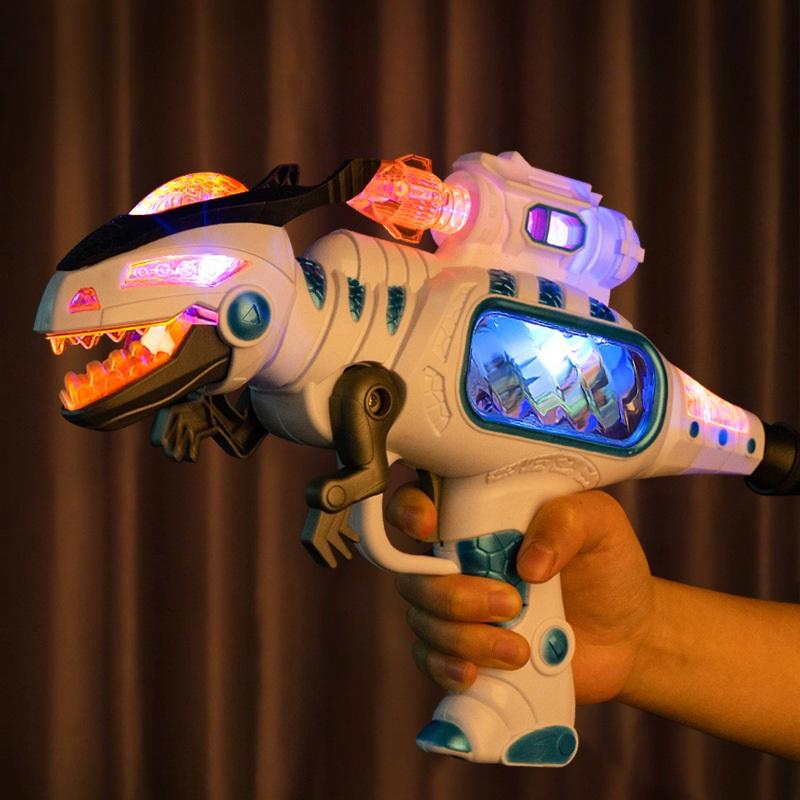 

Дитячий електричний пістолет-кулемет звук і світло вібраційний пістолет кіготь динозавра гойдалка світло зображення дитячий іграшковий пістолет