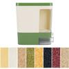 Rice Dispenser Press Type Humidity Proof Slim Rice Storage Container with Cup for Cereal Grain