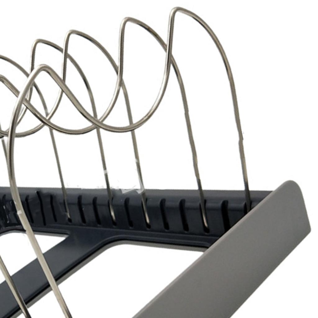 Kastrullockshållare Rack Expanderbart Kastrullockställ Justerbar Multifunktionell Kastrullocksorganisatör för Kök