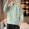 Jacket Men's Casual Jacket Couple Loose Versatile Collar Jacket Autumn and Winter Baseball Uniform