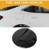 Fuel Tank Door Cap for Hyundai Elantra 2021-2025 Fuel Filler Flap Cover Adhesive Type Carbon Fiber Black ABS Fuel Filler Door Gas Cap