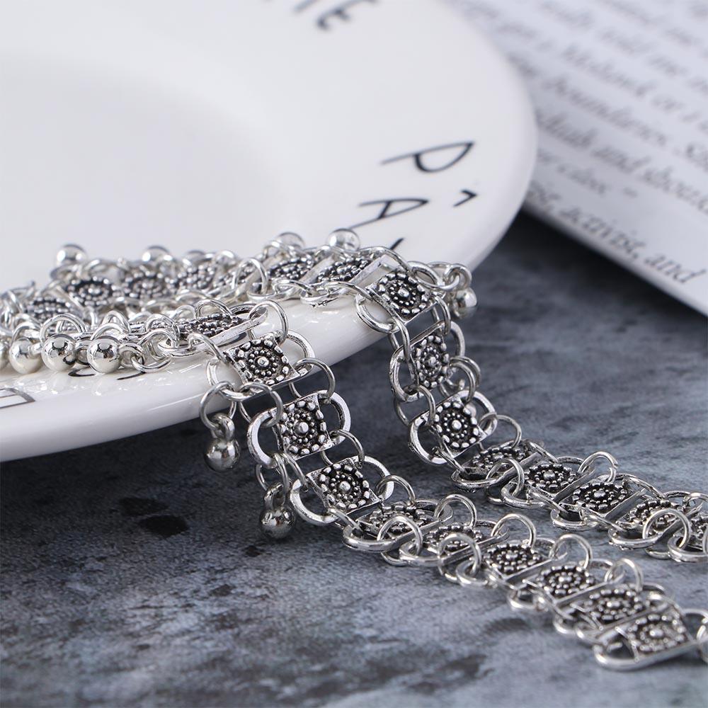 Punk Hippy Hot Fashion Choker Charm Statement Women Bib Jewelry Pendant Chain Necklace