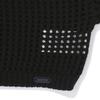 Bluetail Black Star Jacquard Mesh Crop Knit Aaa4sw01bk