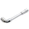 6Mm Silver Dual Heads Wrench Spanner Premium Steel Elbow Tool for Convenient Handling In Workshop Dual Head Wrench
