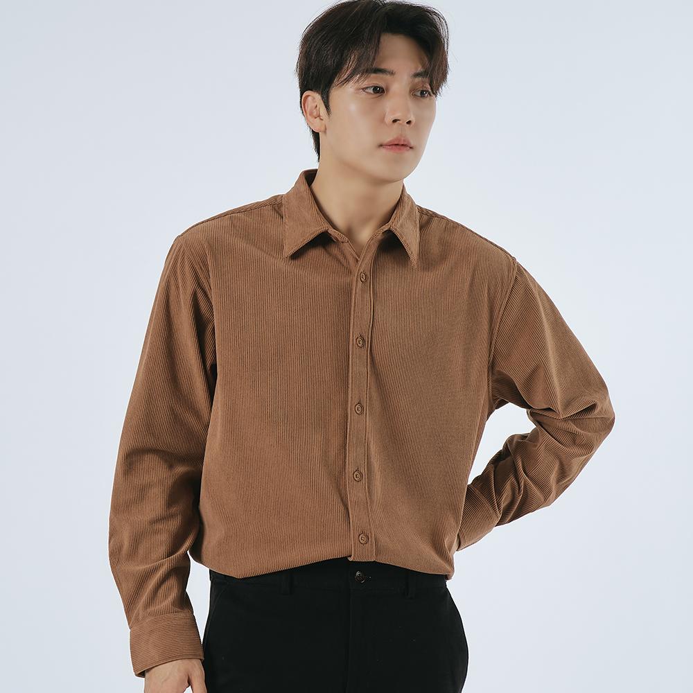 LXT Corduroy Straight Shirt [Brown]