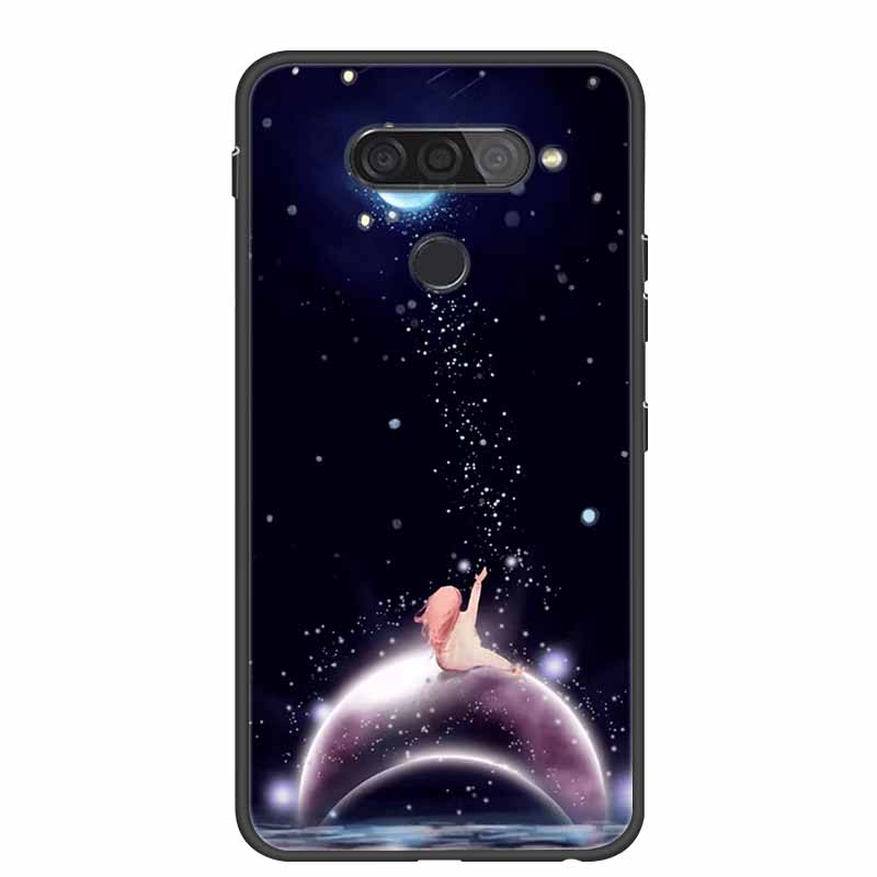 For LG LG Q60 Cases K50 / V50 G8S Thinq Soft TPU Silicone Back Cover for LG V40 Thinq Phone Cases Cartoon Bumpers For LGQ60 Q 60