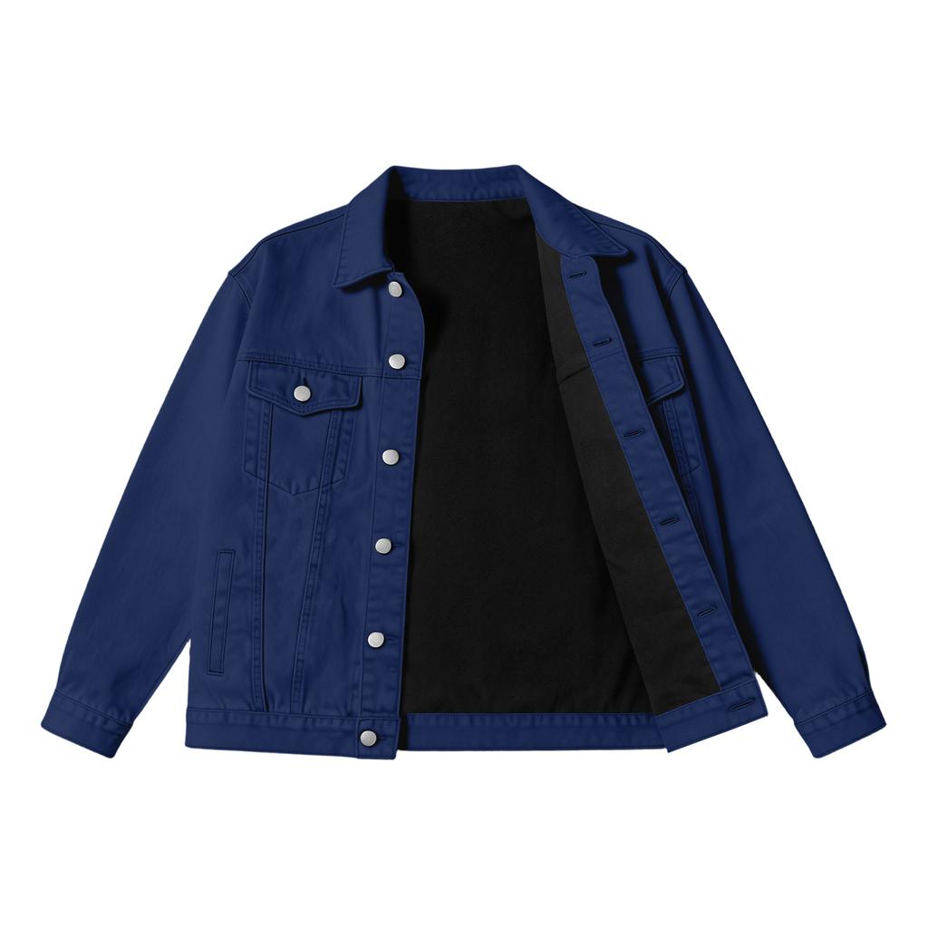 Heren Oversized Denim Jas Casual Streetwear Bovenkleding