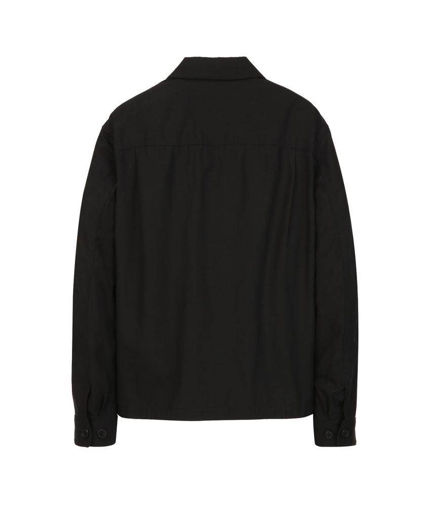 Jilseutyueoteunyuyogmaen Linen Blend Shirt - Black (Jnsh6B501Bk)
