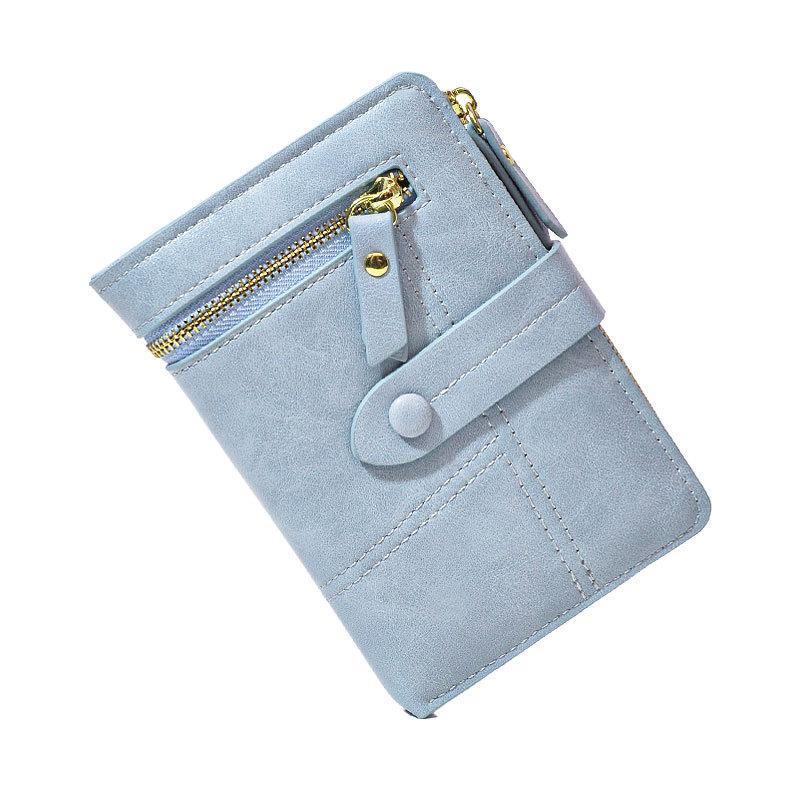 Женский кошелек короткий женский кошелек для монет модные кошельки для женщин держатель для карт маленький женский кошелек женский мини-клатч с застежкой для девочек 1969₽