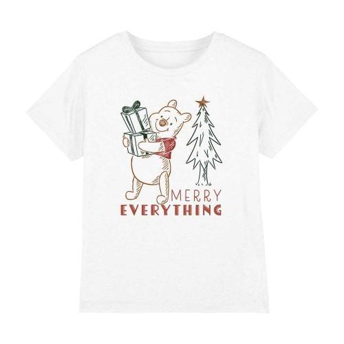 Winnie the Pooh Childrens/Kids Merry Everything Sketch T-Shirt