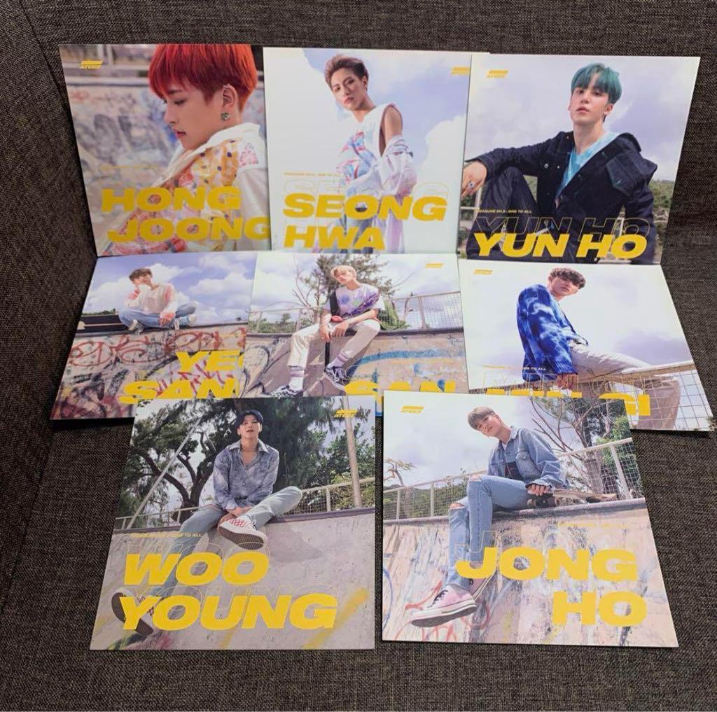 [USED] ATEEZ TREASURE EP.3 One To All Mingi Trading Card
