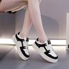 2025 Spring Little White Shoes New Korean Version Ins Female Students Platform Heightening Sports Board Shoes Casual Street Shot G7612