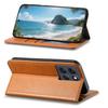 For Motorola Moto G86 5G Case Wallet Tri-Color Stitching Leather Phone Cover with Elastic Wristband