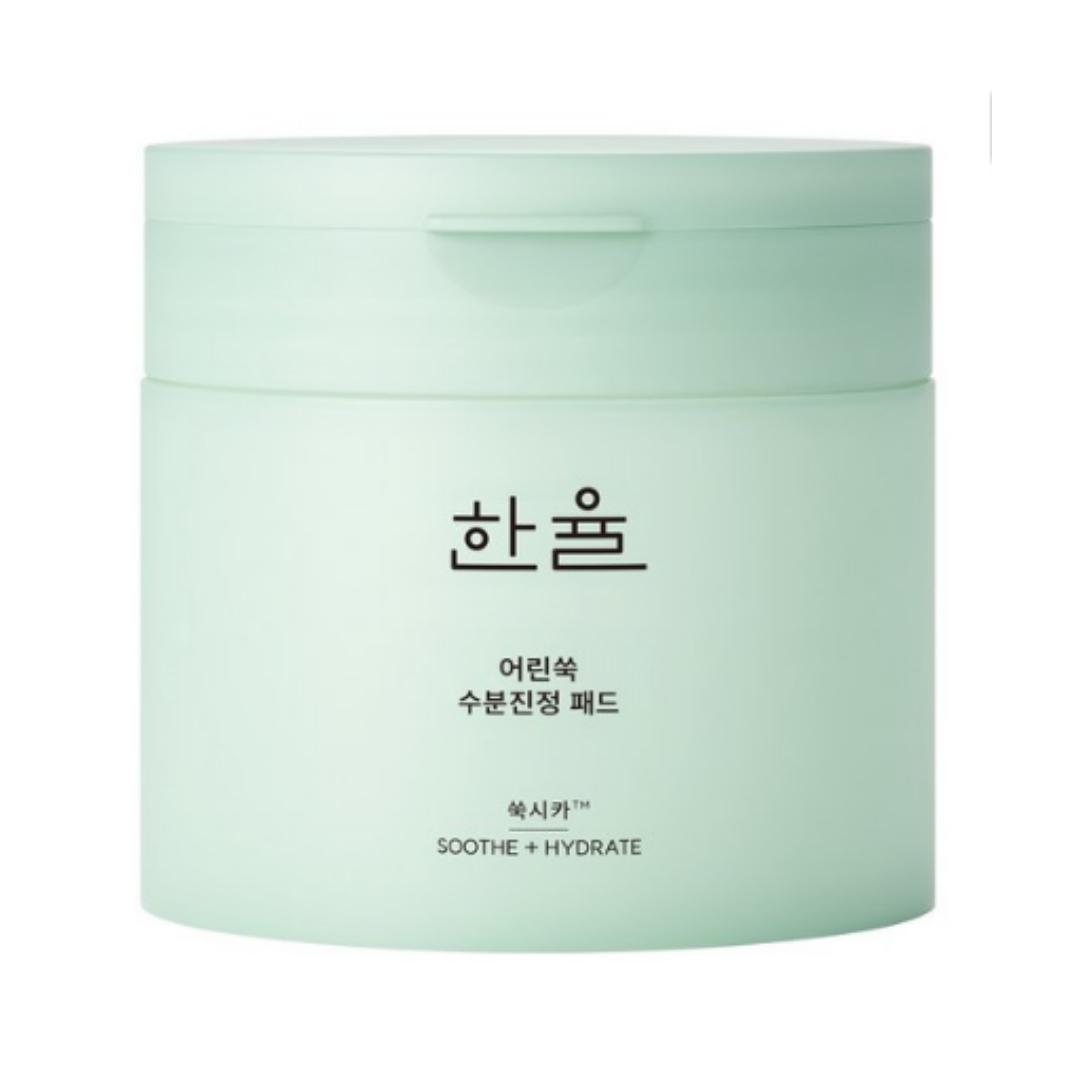 

Hanyul Успокаивающие увлажняющие пэды с молодым полынью — 170 мл, 60 шт. (1 шт.)