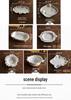 Vintage Ceramic Embossed Dessert Plate, Cake/Western Fruit Bowl, Retro Jewelry Display