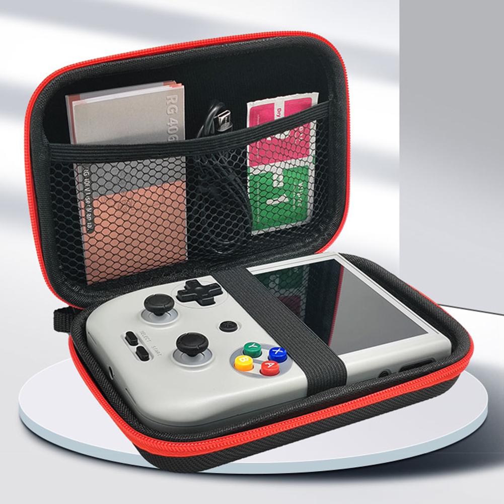 Handheld Game Console Storage Bag Hard Game Console Bag Shockproof Digital Accessories Storage Bag with Handle Game Accessories