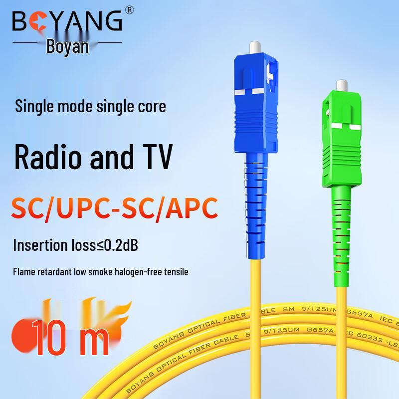 Boyang Telekommunikations-Qualität Single-Mode Glasfaser-Patchkabel