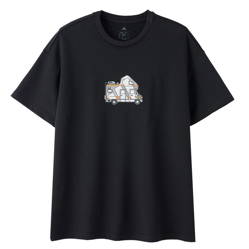 Adidas Terrex Training Round Neck Fashion Casual Short Sleeve T-Shirt Unisex Tops KG3845 XL