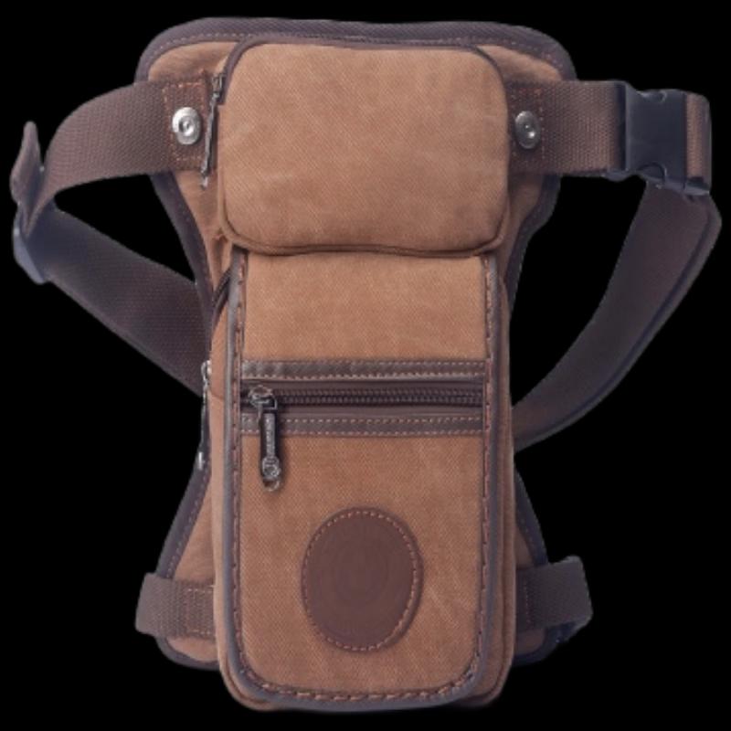 

Мужская многофункциональная нагрудная сумка из канваса