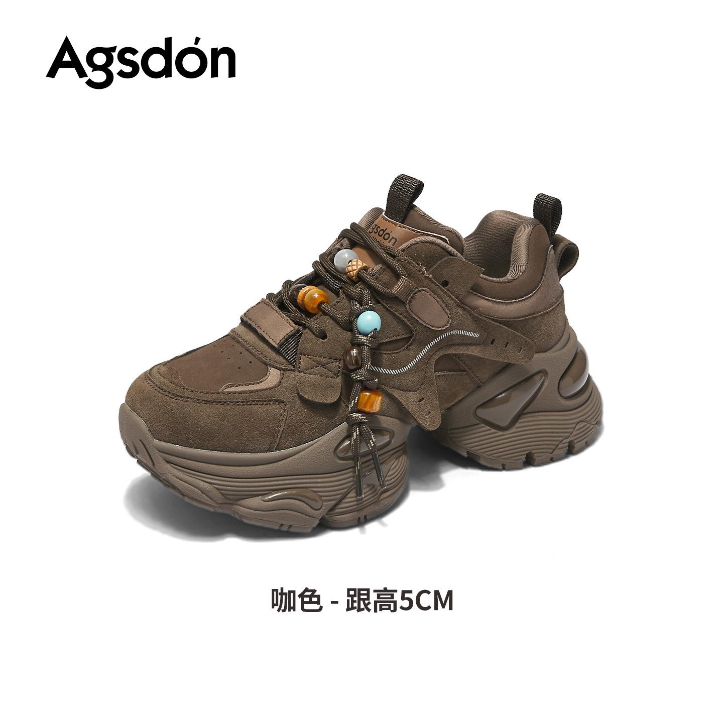 Platform dad shoes new spring retro outdoor hiking shoes sports and leisure shoes 35