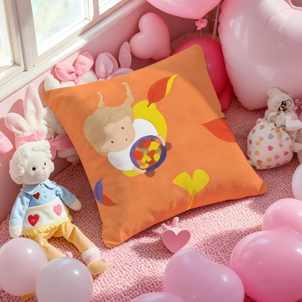 Aoyama Kazuyo ART Cushion Cover Pattern Printed Pillowcase for Living Room Sofa Cushion Cover & Bedroom Decor