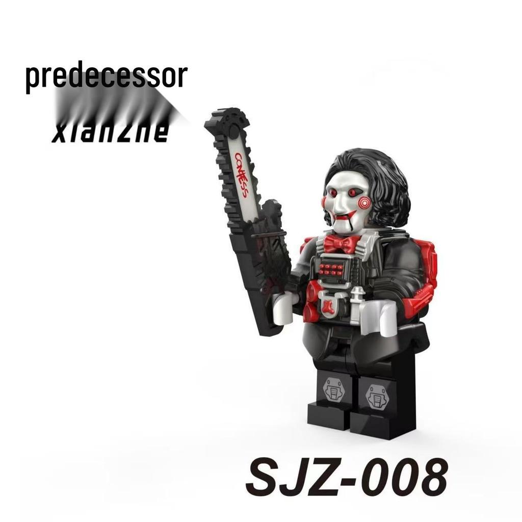 Delta SJZ001 Red Wolf Rose Weilong Dark Blue Military Minifigure Building Blocks