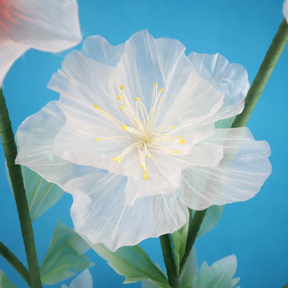 Giant Gauze Large Flower Head 30/40/50cm Fake Flowers New Yarn Flower  Outdoor