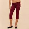 Damenmode Farbe Sexy Schlankmachend Gepolstert Sport Yoga Freizeit Sieben-Punkt-Hose