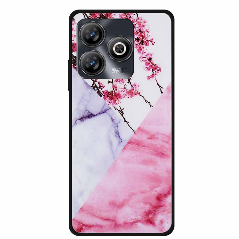 

For ZTE Blade A75 4G Case Z2359 Fashion Painted Soft TPU Silicone for ZTE Blade A75 4G Black Back Cover For Z2359 4G Phone Cover ZTE Blade A75 4G