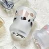 Cat's Claw Cup Cute Glass Couple Creative Cat's Foot Cup Household Water Cup Ins Casual Breakfast Glass Cup