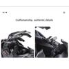 1/18 Classic Movie Car 2008 Bat-mobile Alloy Bat Sports Car Model Diecast Metal Race Combat Vehicles Model Sound Light Kids Gifts