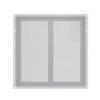 Magnetic Self Adhesive Screen Net Windows Anti Mosquito Screen DIY Window Screen Mesh for House Windows White Frame Grey Mesh