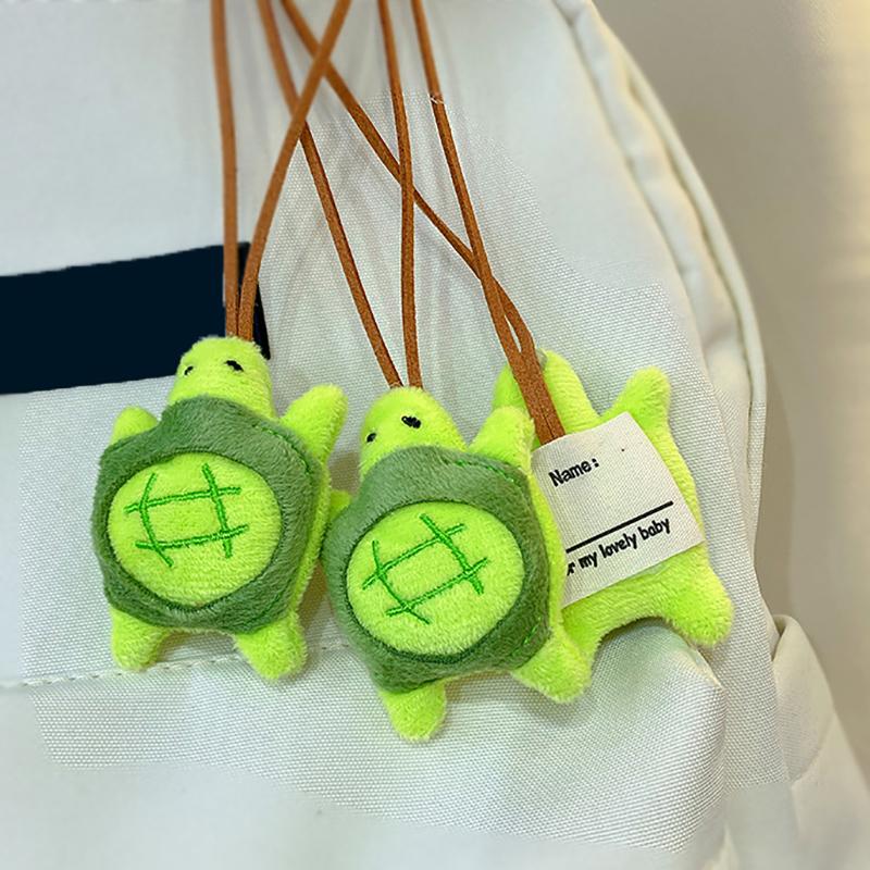 Cartoon Plush Turtle Pendant Bag Pendant Carkeyring Accessories Children'S Gift