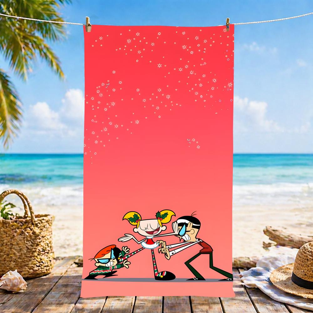 D-Dexter'S Laboratory Towel Microfiber Beach Towel, Quick-Dry, Sand-Free, Ultra-Fine Fiber, Super Soft.