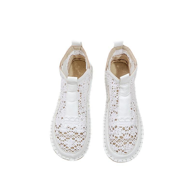 Fashion Hot Selling 2025 New Comfort Fashion Women's Breathable Mesh Summer Shoes Lace Walking Shallow New Solid Non Slip Casual Shoes