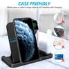 4 In 1 Qi Wireless Charger Stand 10W Fast Charging Dock Station For iPhone 13 12 11 XS XR X 8 Airpods Pro Apple Watch SE 6 5 4 3