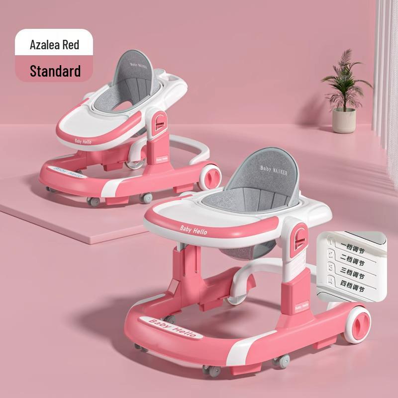 3-in-1 Multi-Functional Foldable Baby Walker, Anti-Rollover, for 6-18 Months