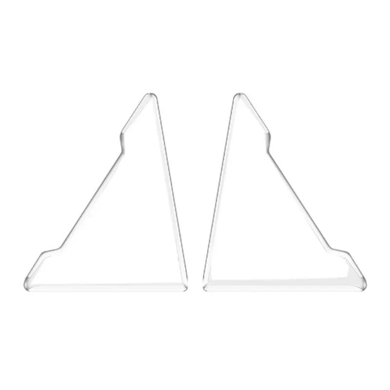 4Pcs Car Crash Strip Silicone Door Anti-collision Veneer Protective Sleeve Decorative Anti-collision and Anti-scratch Sticker Interior Mirrors 6