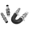 Upgrade Aluminum Engine Heater Core Bypass Hose Kit Fit U-Tube Accessories Fittings Hose with Alloy 626-001 Automot L1Q1