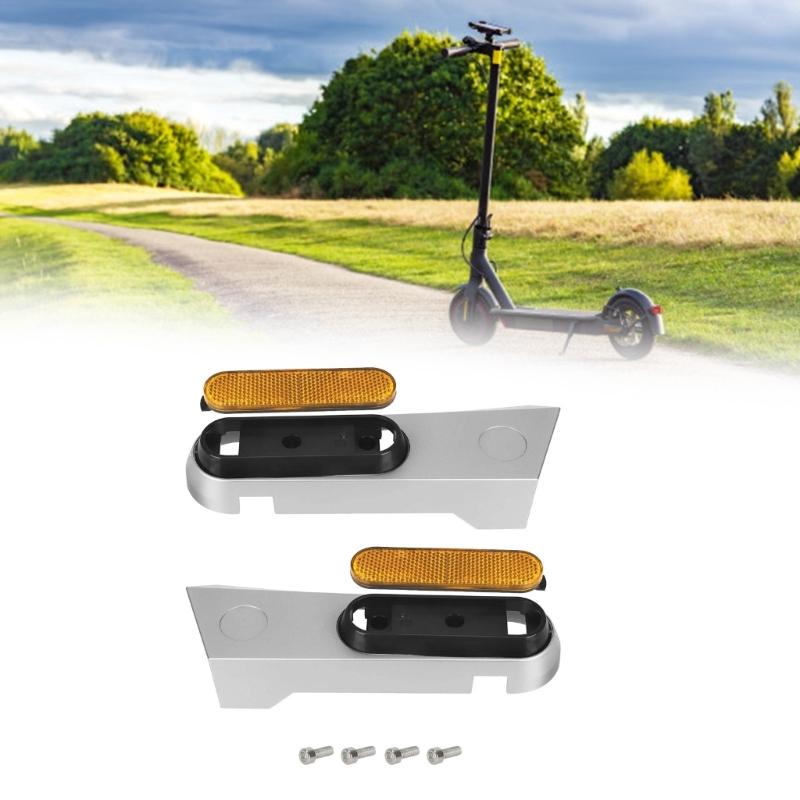 Rear Wheel Decoration Cover For Electric Scooters Easyly Install Light weight Electric Scooters Rear Wheel Mudguard Cover