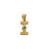 26 Letter Pendant Necklace 18K Pendant Series Ring Gold Color Independent Station Necklace Accessories Jewelry