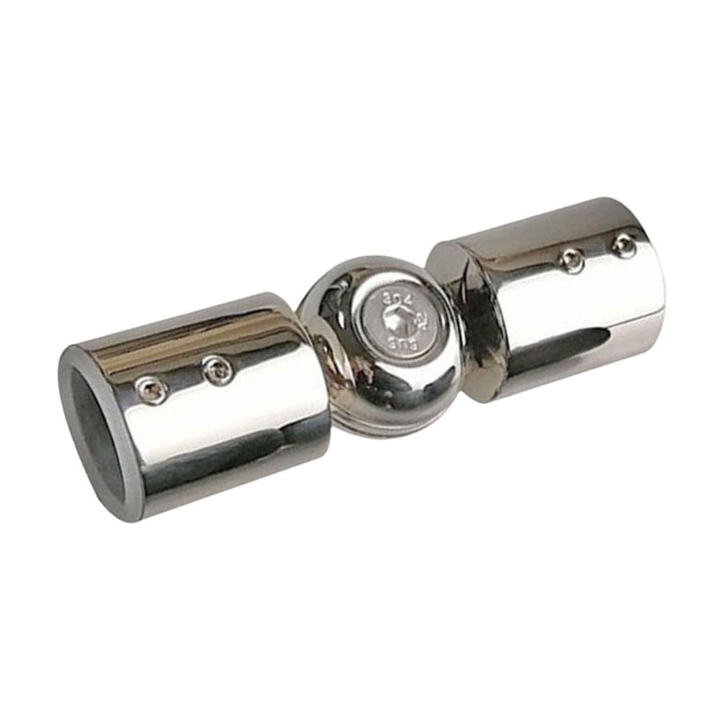 Rod Connector Stainless Steel Shower Room for Bay Window Curtain Rods Bathroom Glass Door Hinged Elbow Connector Adjustable