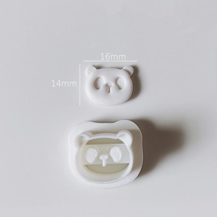 Winter Christmas Theme Polymer Clay Cutters Mushroom Tree Sweater Hat Handmade Earrings Cutter Mold for Earring Jewelry Pendant