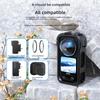 Frame Cage for Insta360 X6 Protective Frame Housing Case with Cold Shoe Mount Compatible for Insta 360 X6 Accessories