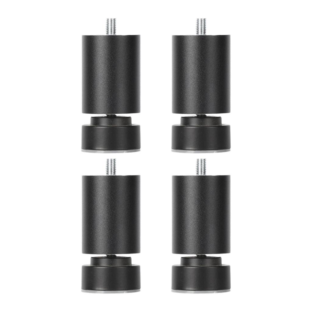4x Sofa Legs Alloy Adjustable Heavy Duty Table Feet M10 Metal Furniture Legs for Bathroom Dining Table Wardrobes Couch Sofas