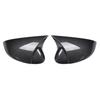 Para VW Volkswagen Golf 6 MK6 GTI GTD 2009-2013 Capa de espelho retrovisor lateral de carro Tampa de asa Tampa de porta externa Acabamento em fibra de carbono