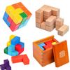 Disentanglement 3D Soma Cube Puzzle Montessori Brain Teaser Iq Logic Training Mind Challenge Educational Toys For Kids Adults
